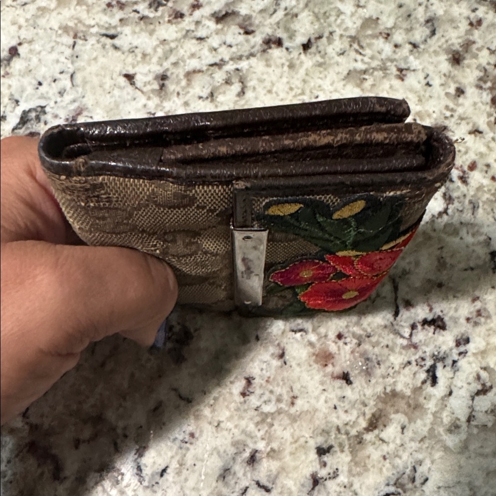 Gucci GG blooms Floral Wallet fair - Picture 8 of 14